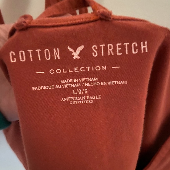 Burnt Orange Crop Top - Picture 3 of 3